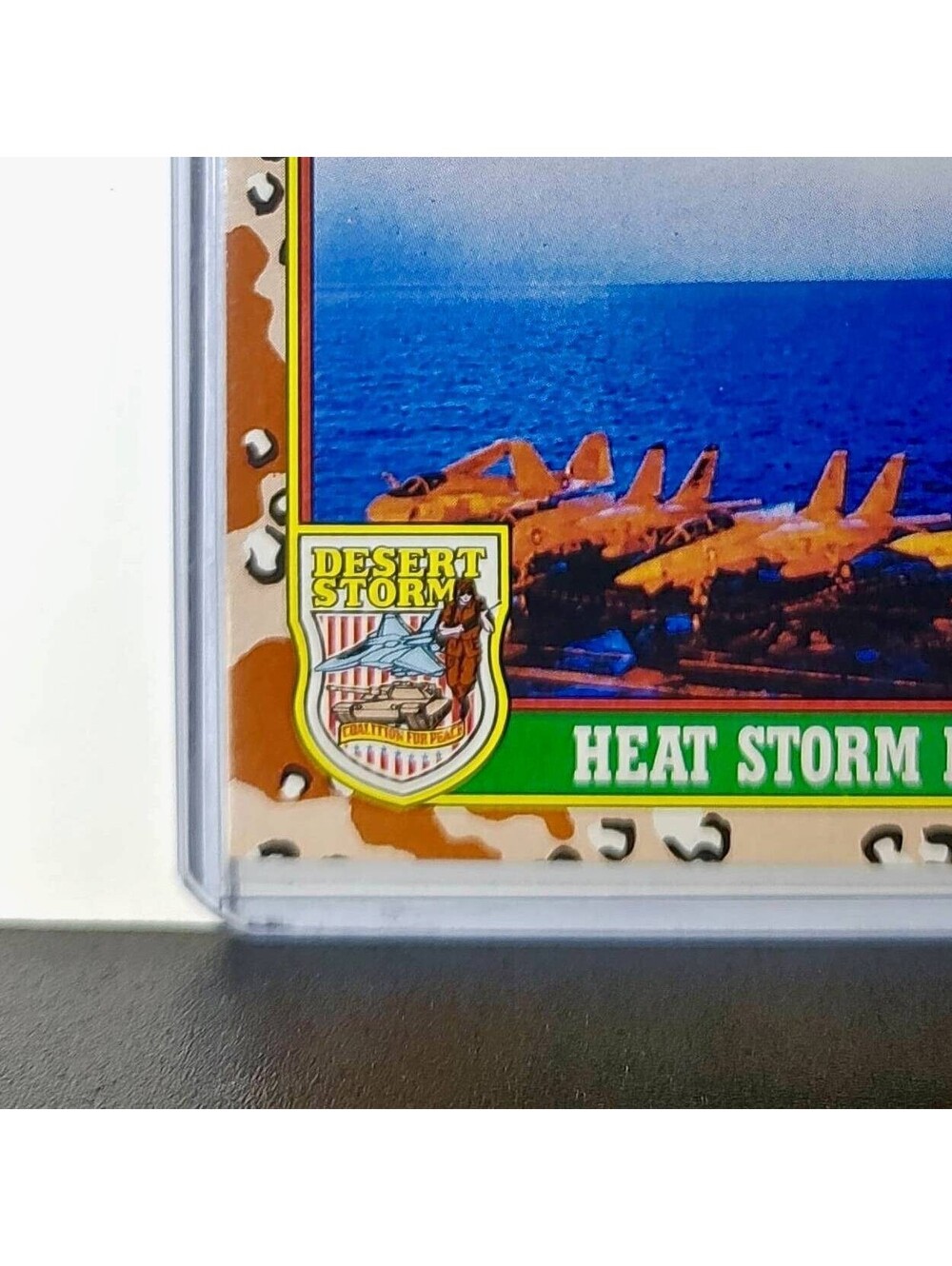 Heat Storm in the Gulf 1991 Topps Desert Storm #84 Card - Picture 5 of 10